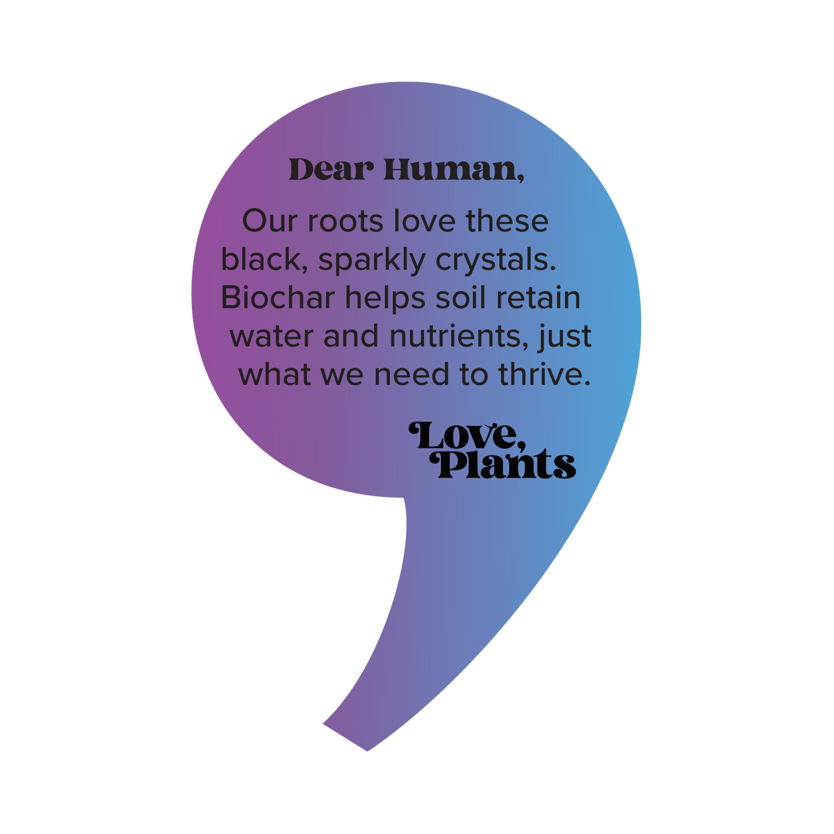 Black Magic Biochar - Love, Plants