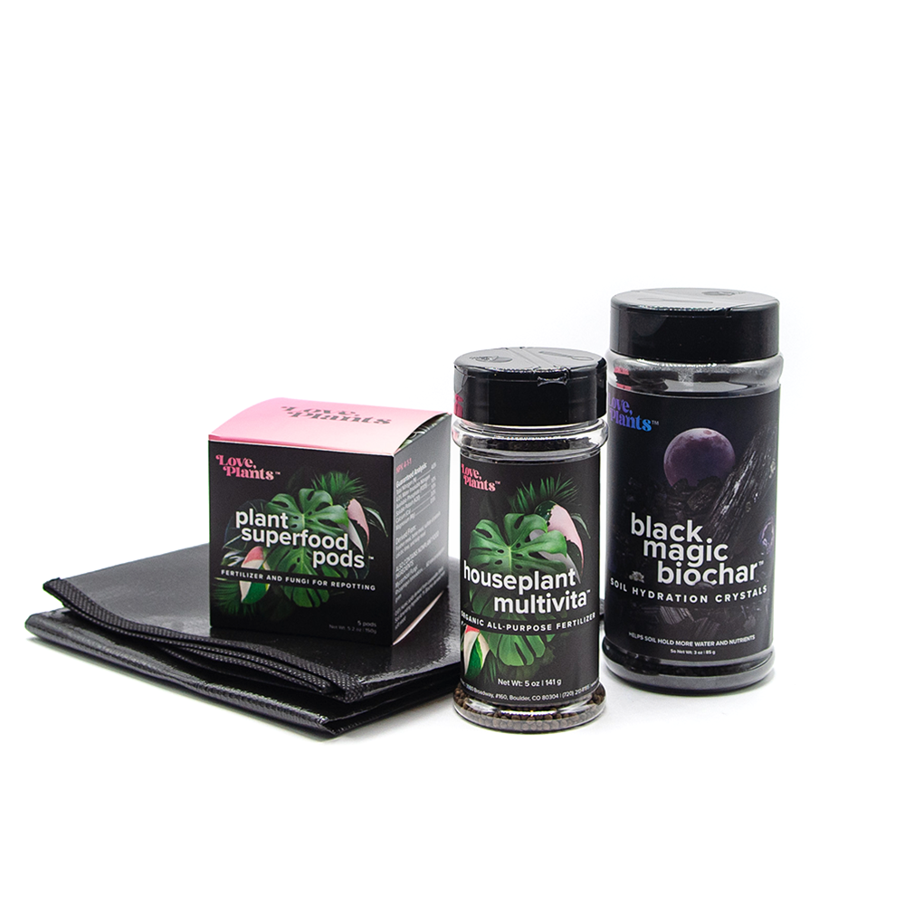 Houseplant Repotting Kit - Love, Plants